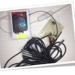 温度センサーDS18B20内蔵温度プローブの動作実験